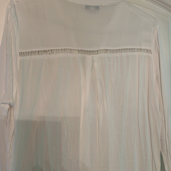 White cotton Swimsuit cover up.. - Picture 4 of 7